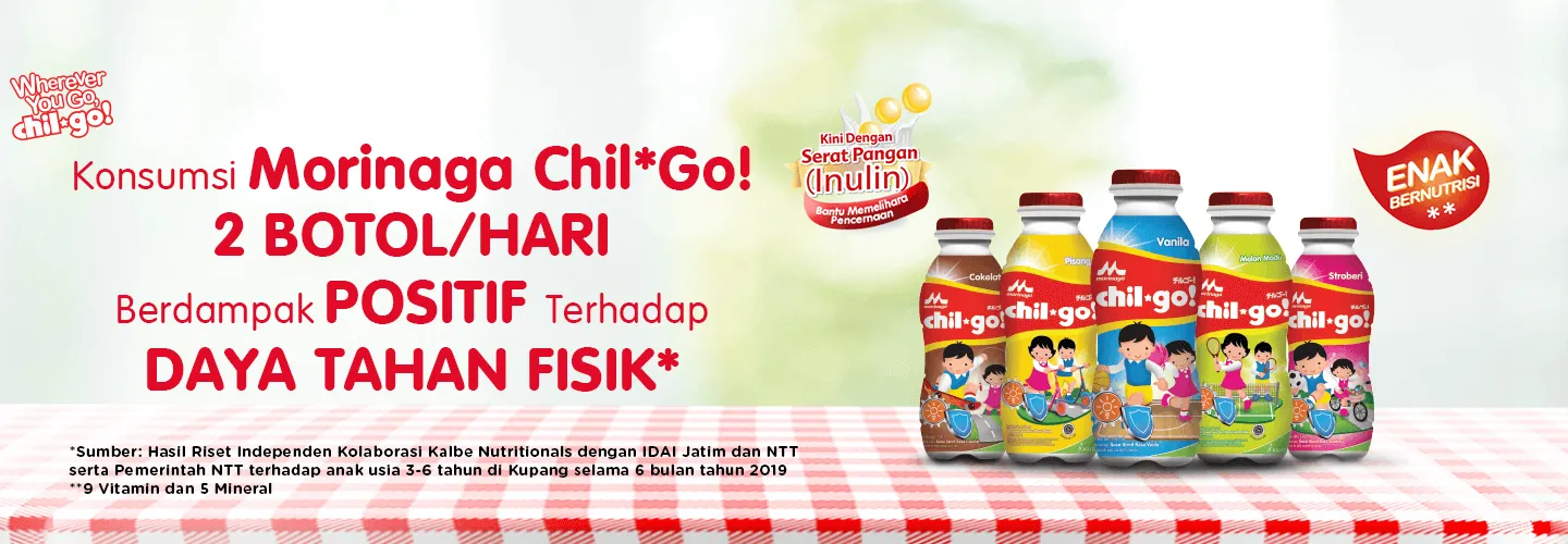 Morinaga ChilGo! Dukung Daya Tahan Fisik Anak