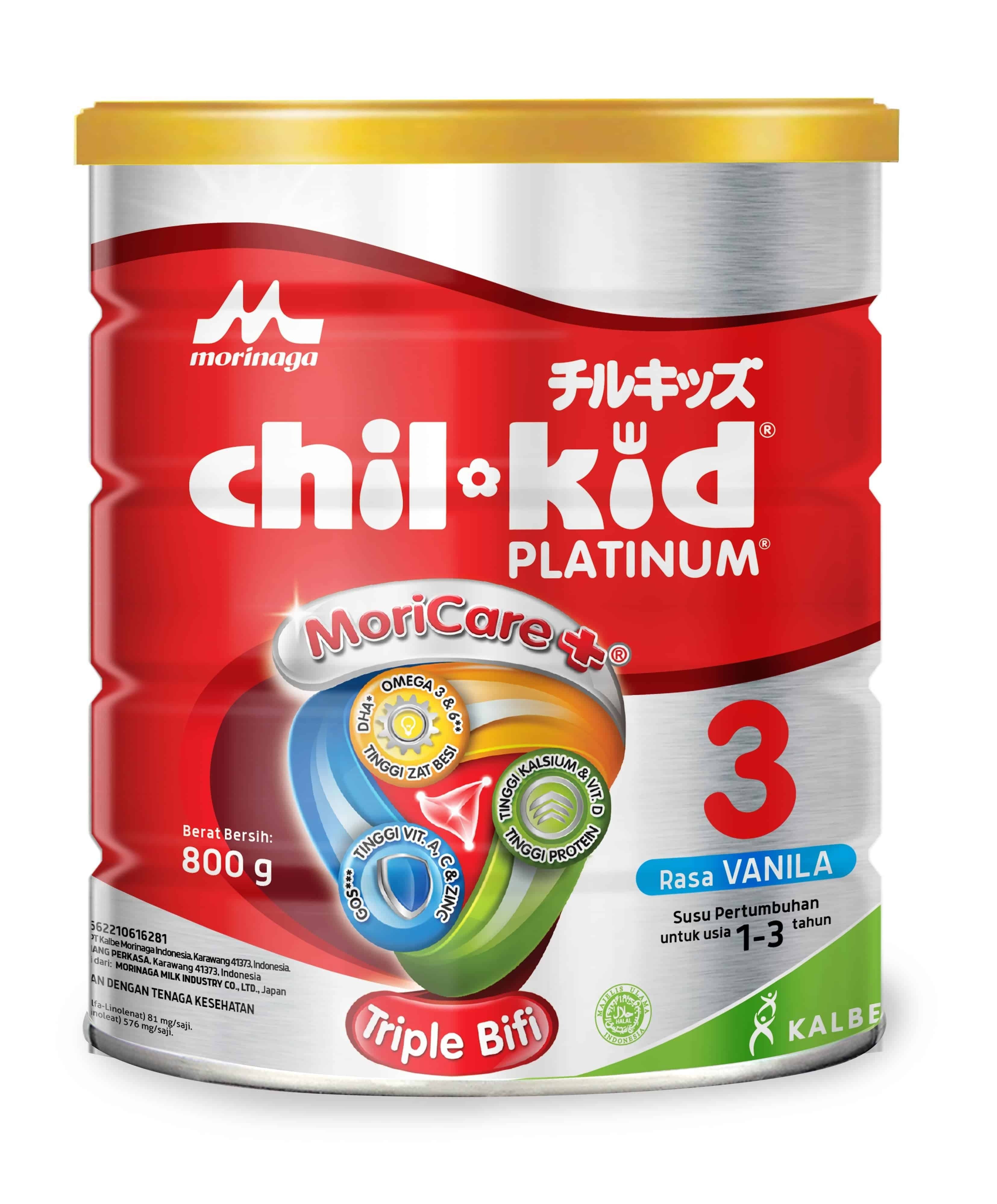 Manfaat Morinaga Chil Kid Platinum untuk Si Kecil