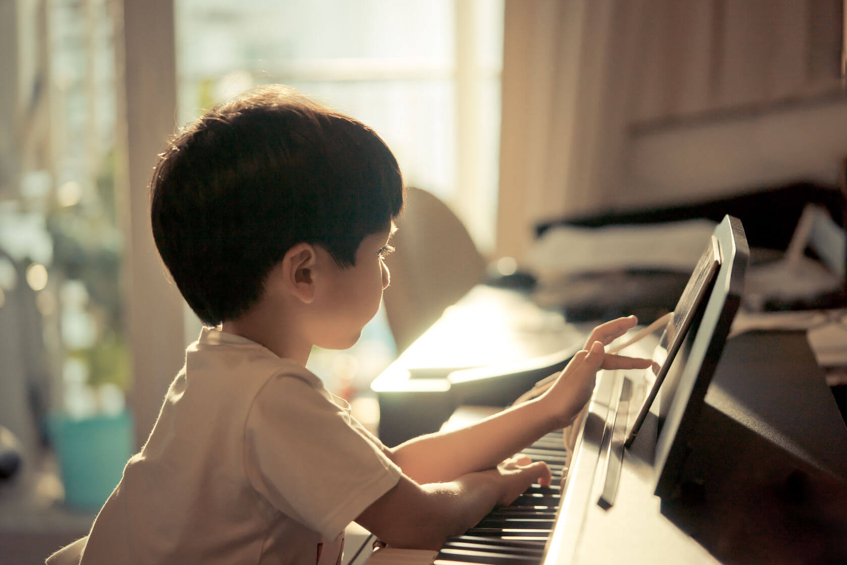 Stimulate Child brain development through music