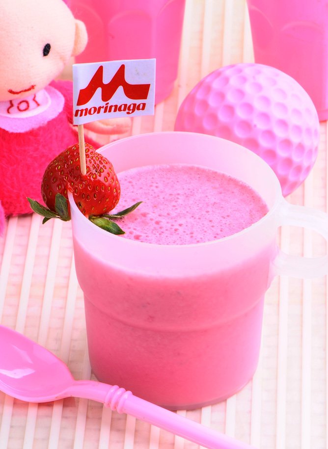 Fresh And Healthy Pinky Milkshake Recipe